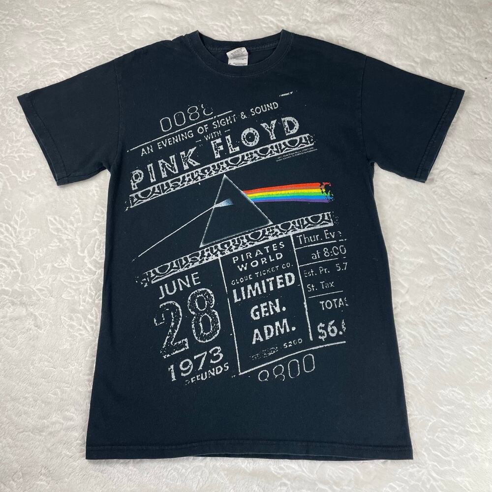 🔥Vintage Pink Floyd “An Evening Of Sight & Sound” 2011 Black Graphic Shirt S